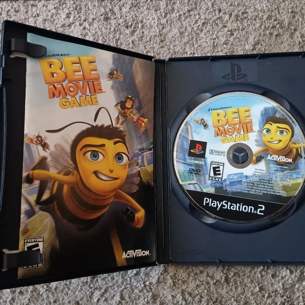 Bee Movie The Game PlayStation 2 Video Game PRE-OWNED COMPLETE